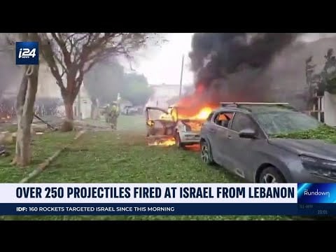 Hezbollah unleashes rocket barrage after rocket barrage across Israel