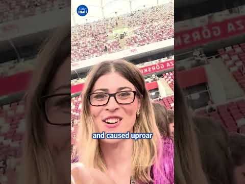 Grown woman make teen Swifties cry mid-concert