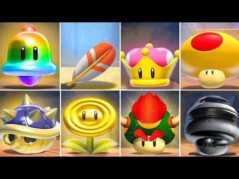 Super Mario 3D World + Bowser&#39;s Fury - All New Power-Ups (HD)