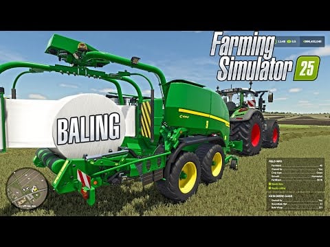 FS25: Silage Baling Demo