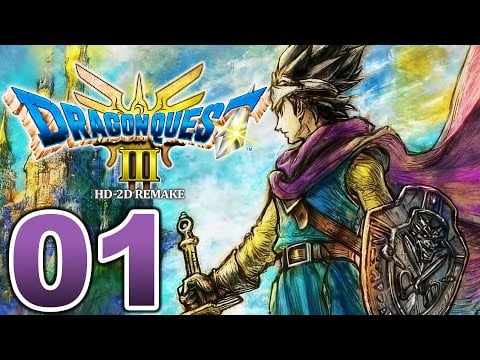 DRAGON QUEST III HD-2D Remake - Full Game Walkthrough Part 01 (HD)