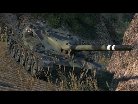 World of Tanks - AMX Canon d&#39;assaut 105 - 3 Kills 6,8K Damage (Empire&#39;s Border)