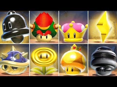 Super Mario 3D World + Bowser&#39;s Fury - All New Power-Ups (HD)