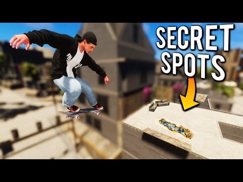 Secret Skate 2 Spots in Skater XL!