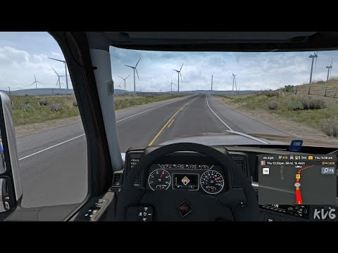 American Truck Simulator - Sheridan to Laramie - Wyoming Gameplay (PC UHD) [4K60FPS]