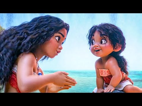 MOANA 2 All New Clips (2024) Disney