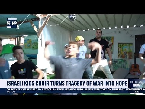 Israeli kids choir turns tragedy of war into hope