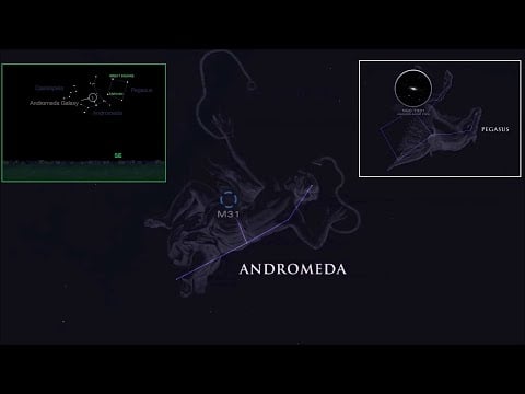 Andromeda Galaxy the Most Distant Naked-Eye Object-Stars, Constellations, Deep Sky Objects Nov. 2024