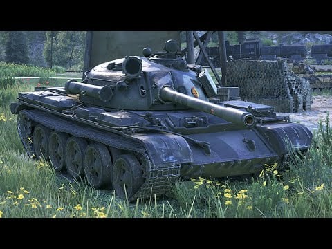 World of Tanks - T 55A - 6 Kills 8,4K Damage (Serene Coast)