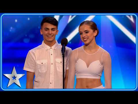 Dance duo Grace &amp; Ali fell in LOVE dancing together! | Unforgettable Audition | Britain&#39;s Got Talent