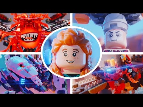 LEGO Horizon Adventures - ALL BOSS FIGHTS (4K PS5 PRO) 100% Story