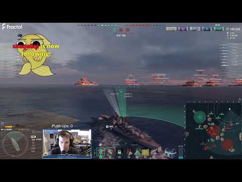 I made myself THE TARGET in a light cruiser - World of Warships