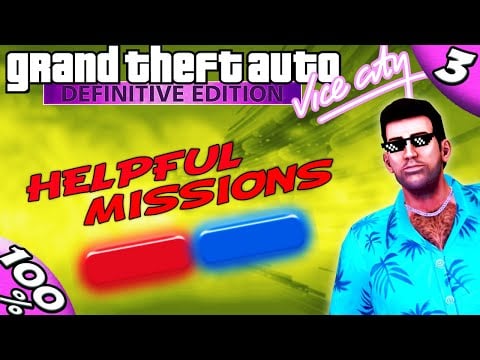 GTA Vice City Definitive: ALL HONEST JOB MISSIONS [100% Walkthrough]