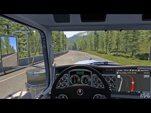 American Truck Simulator - Washington Gameplay (PC UHD) [4K60FPS]