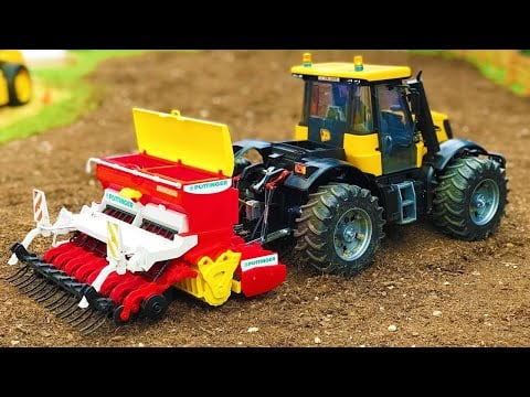 Mega DIY RC Tractor &amp; Construction Models in Action! Mini Tractor at Work!