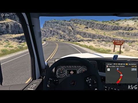 American Truck Simulator - Twin Falls to Salmon - Idaho Gameplay (PC UHD) [4K60FPS]