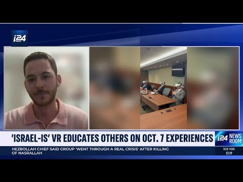 &#39;Israel-Is&#39; experience brings Oct. 7 experience to VR