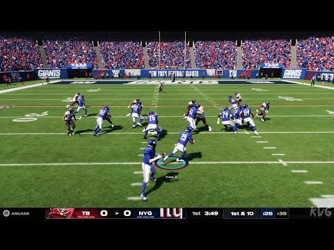 Madden NFL 25 - Tampa Bay Buccaneers vs New York Giants - Gameplay (PS5 UHD) [4K60FPS]