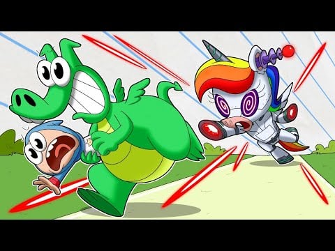 DANGER: KIDS SONGS! (NEW) Boy &amp; Dragon | Cartoons For Kids | WildBrain Fizz