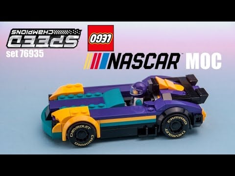 LEGO 76935 Nascar Camaro MOC alternative model building instructions tutorial