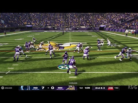 Madden NFL 25 - Indianapolis Colts vs Minnesota Vikings - Gameplay (PS5 UHD) [4K60FPS]