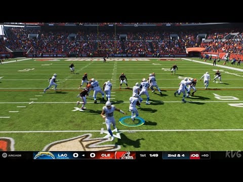 Madden NFL 25 - Los Angeles Chargers vs Cleveland Browns - Gameplay (PS5 UHD) [4K60FPS]