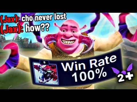 I CAN&#39;T LOSE WITH CHO&#39;GATH (100% WR)