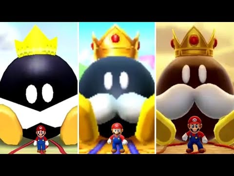 Evolution of King Bob-omb Minigames in Mario Party Games (2003-2024)