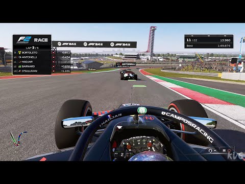 F1 24 - Isack Hadjar (FIA Formula 2 2024) - Gameplay (PS5 UHD) [4K60FPS]