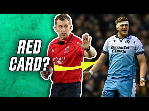 Should Scott Cummings been shown a red against South Africa? | Whistle Watch