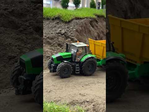 RC model Tractors DEUTZ Fahr and CLAAS Axion