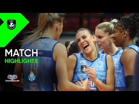 Highlights I Vero Volley MILANO vs FC PORTO I CEV Champions League Volley 2025 Women