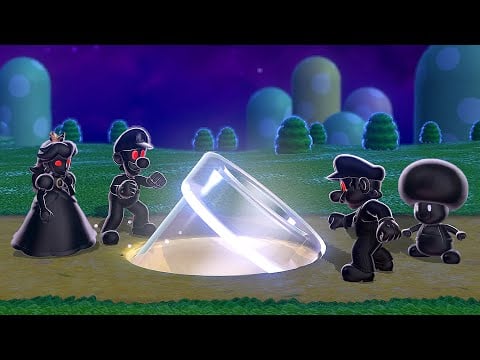 What if Mario and his Friends have SHADOW FORMS in Super Mario 3D World?