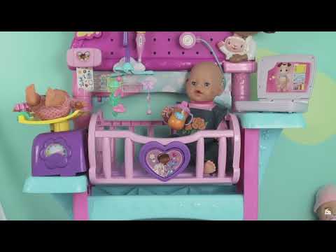 Love &amp; Care : Baby Born Baby Annabel Doc McStufin All in one Nursery | Play with Baby Dolls