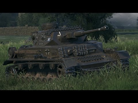 World of Tanks - Pz.Kpfw. IV Ausf. F2 - 4 Kills 3,7K Damage (Westfield)