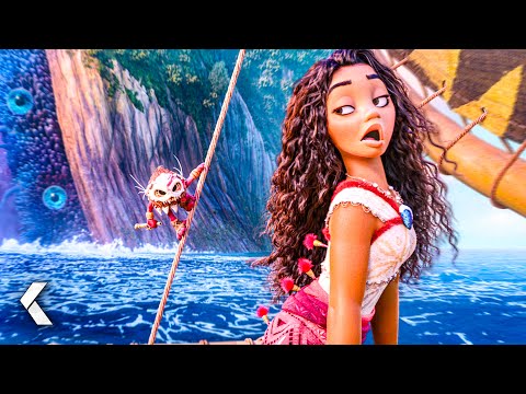 MOANA 2 All Clips &amp; Trailer (2024)