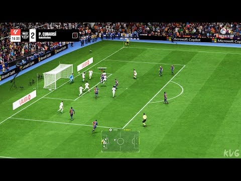 EA SPORTS FC 25 - FC Barcelona vs Real Madrid CF - Gameplay (PS5 UHD) [4K60FPS]