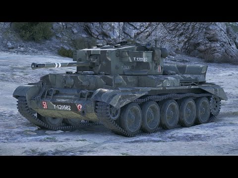 World of Tanks - Cromwell B - 8 Kills 5,1K Damage (Steppes)