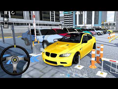 Car Parking 3D City Mode Levels 70-74 with BMW M3, Honda S2000, Mini Cooper and Fiat Doblo Cargo