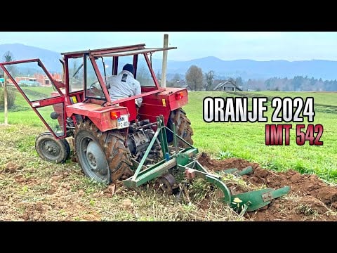 My Cousin and I - IMT 542 Oranje | Plowing 2024 in Slovenia