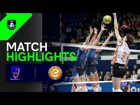 Highlights | LEVALLOIS PARIS Saint Cloud vs. Eczacibasi Dynavit ISTANBUL | CEV CL Volley 2025