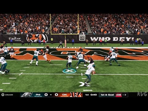 Madden NFL 25 - Philadelphia Eagles vs Cincinnati Bengals - Gameplay (PS5 UHD) [4K60FPS]