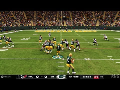 Madden NFL 25 - Houston Texans vs Green Bay Packers - Gameplay (PS5 UHD) [4K60FPS]