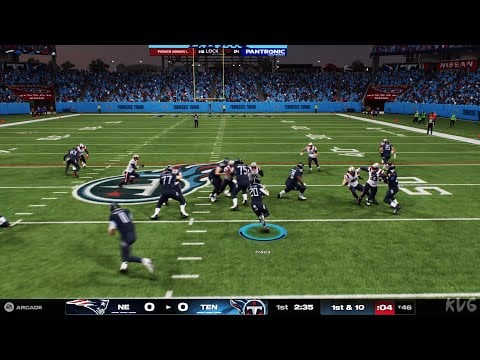 Madden NFL 25 - New England Patriots vs Tennessee Titans - Gameplay (PS5 UHD) [4K60FPS]