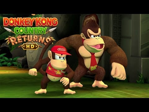 Donkey Kong Country Returns HD - All Bosses [100%] (HD)