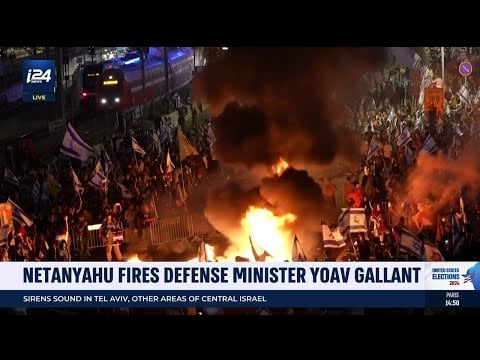 Netanyahu fires defense minister Yoav Gallant