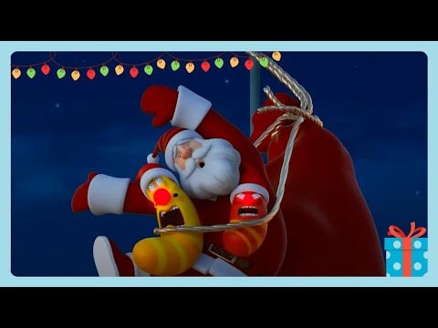 THE NIGHT BEFORE CHRISTMAS | LARVA | Season 3 Marathon | WildBrain Fizz