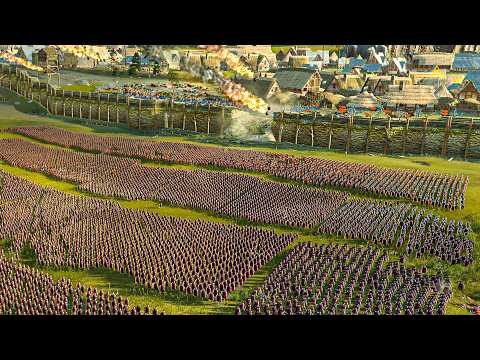 ROME vs BRITISH TRIBES (50K Men March for Land &amp; Siege Battle) - Total War ROME 2 Cinematic