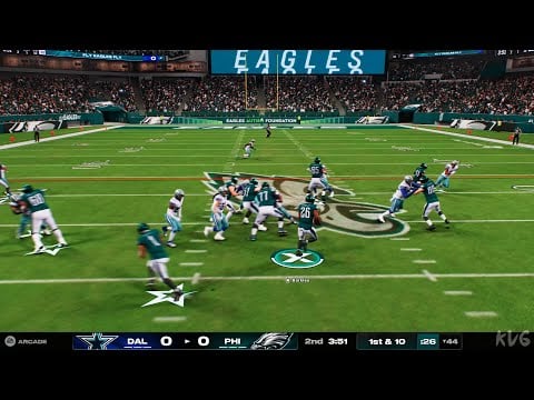 Madden NFL 25 - Dallas Cowboys vs Philadelphia Eagles - Gameplay (PS5 UHD) [4K60FPS]