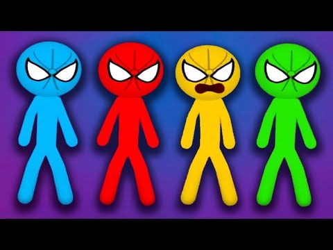 THE SPIDER MAN MINI GAMES TOURNAMENT Gameplay Walkthrough STICKMAN PARTY Android Game